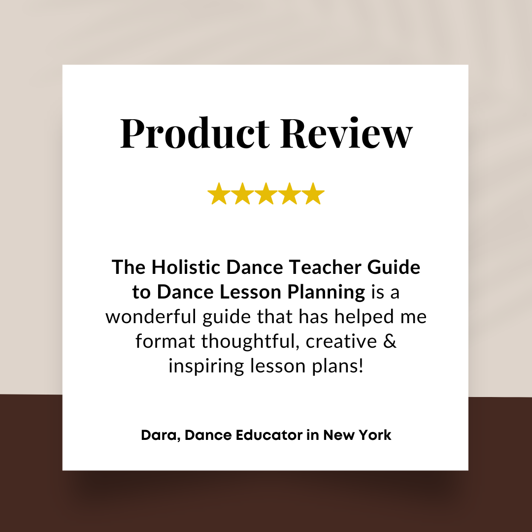 Dance Lesson Planning Guide and Workbook - Image 6