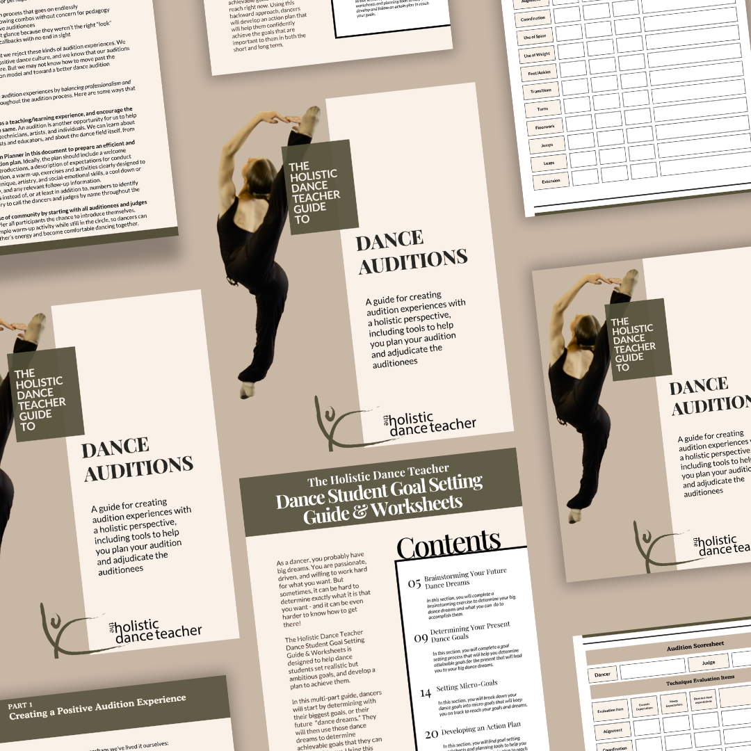 Dance Audition Guide & Rubrics - Image 2