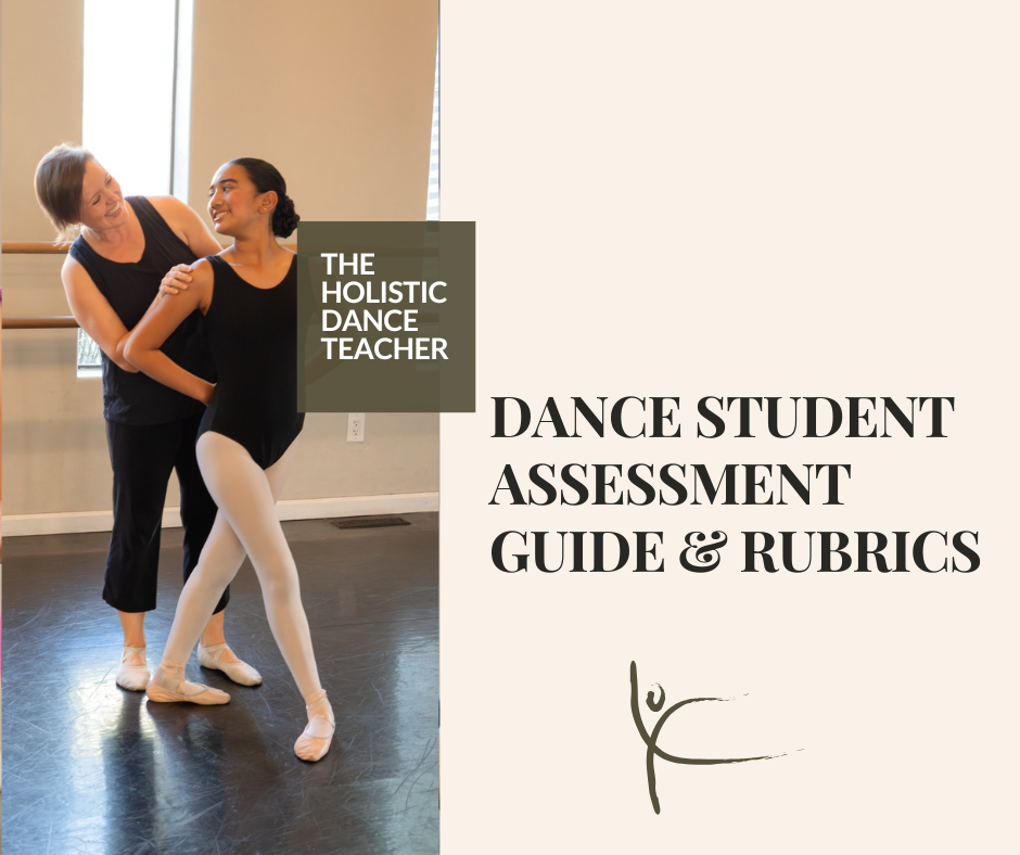Dance Student Assessment Guide with Rubrics